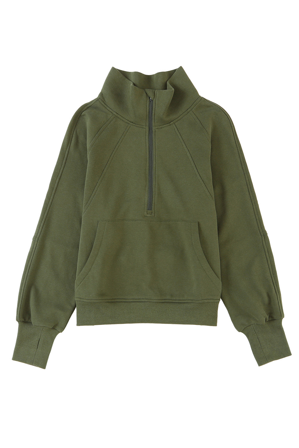Tamsin Thumb-Hole Zip Sweatshirt