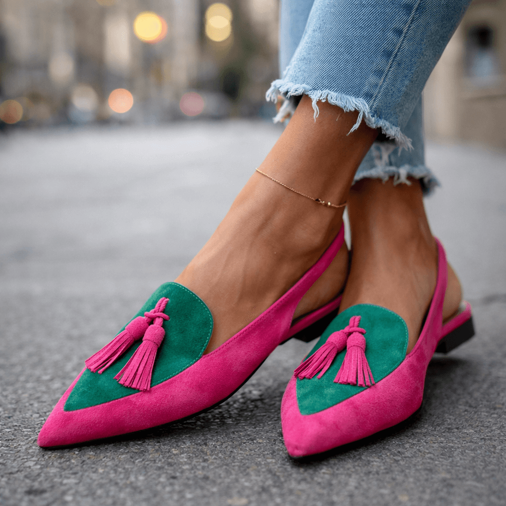 Elise Strappy Tassel Sandals