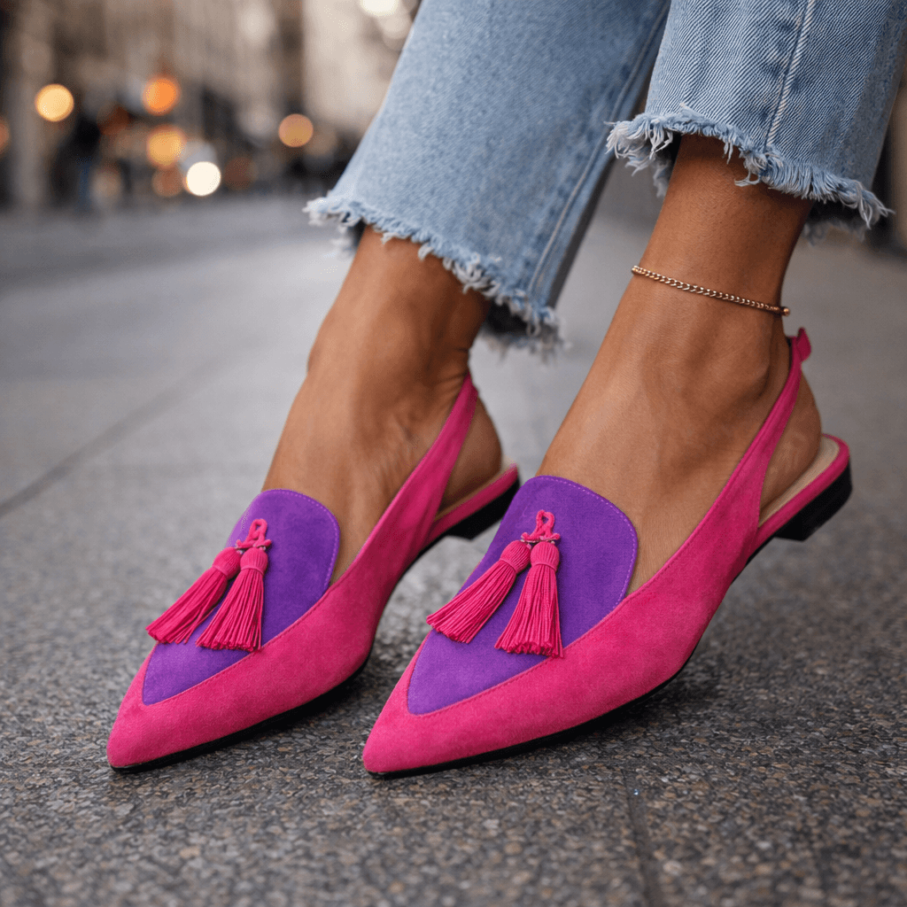 Elise Strappy Tassel Sandals