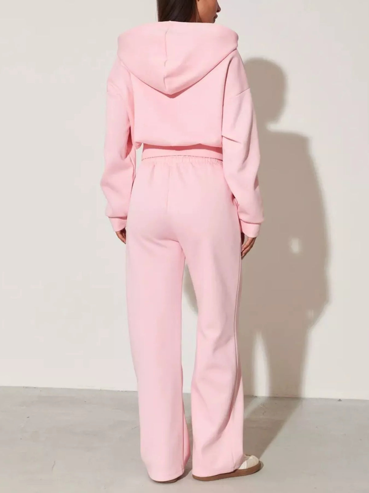 Xandra Hoodie & Wide-Leg Trouser Set