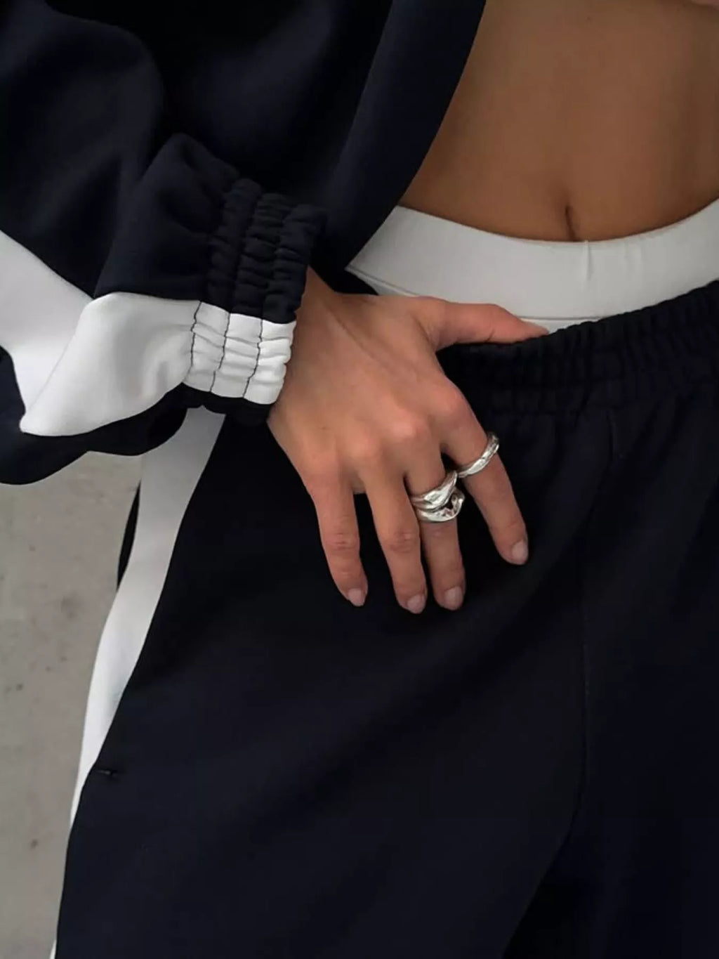 Xara Zip-Front Sport Two-Piece Set