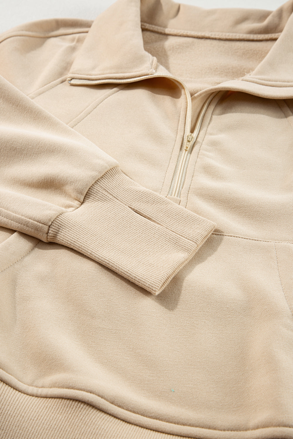 Tamsin Thumb-Hole Zip Sweatshirt