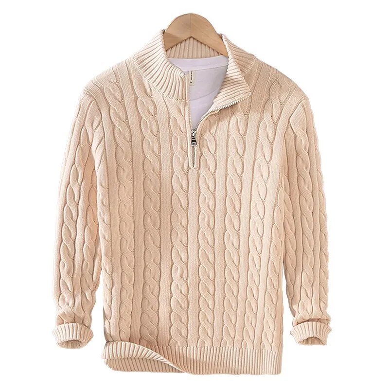 Jasper Quarter-Zip Knit Pullover