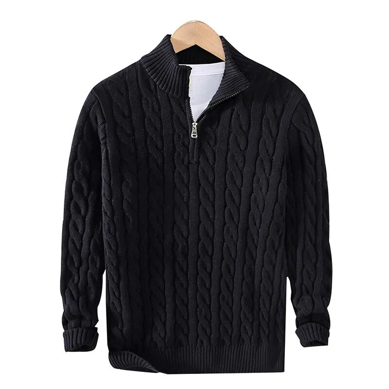 Jasper Quarter-Zip Knit Pullover