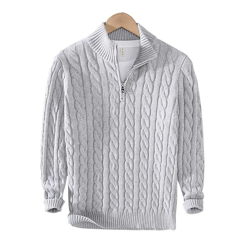 Jasper Quarter-Zip Knit Pullover