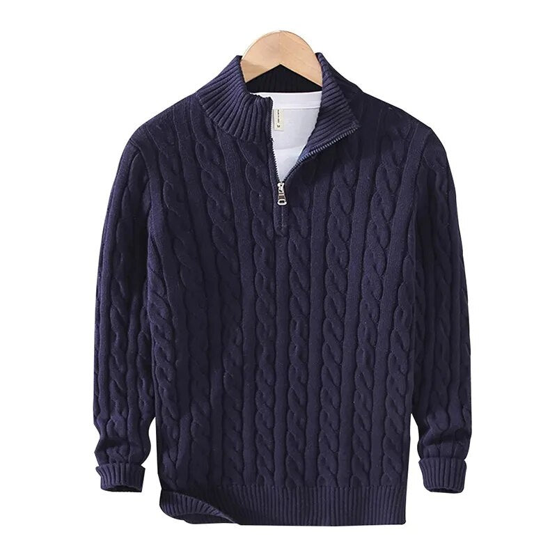 Jasper Quarter-Zip Knit Pullover