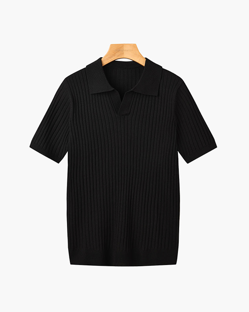 Chester Textured Knit Polo