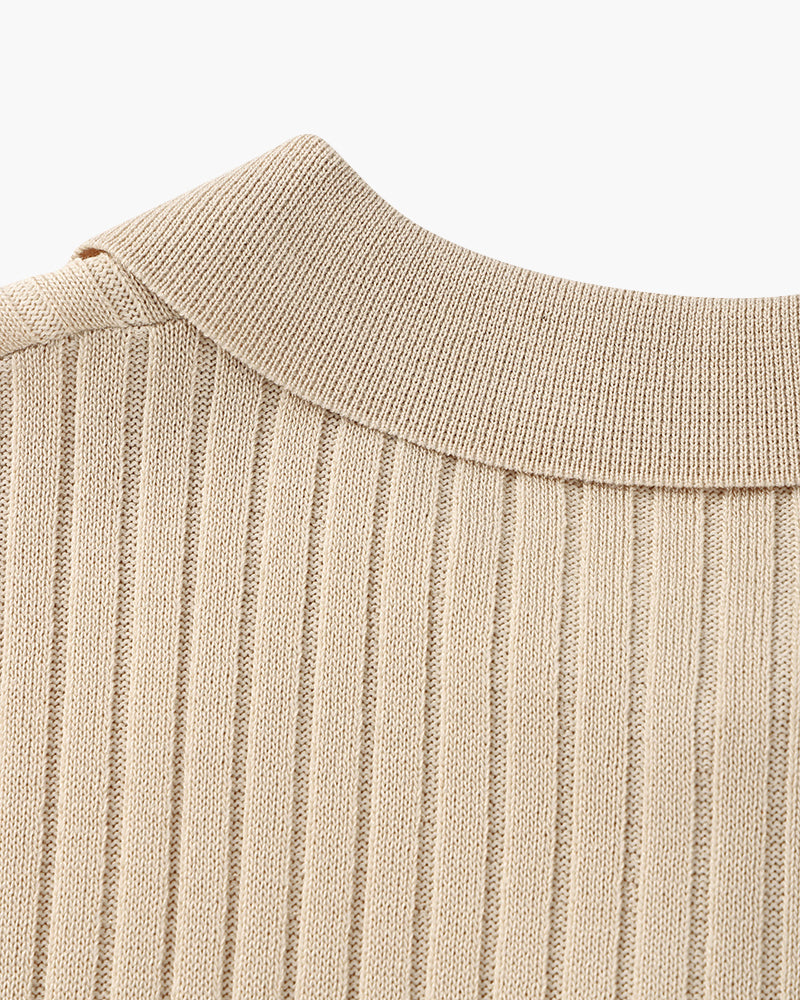 Chester Textured Knit Polo