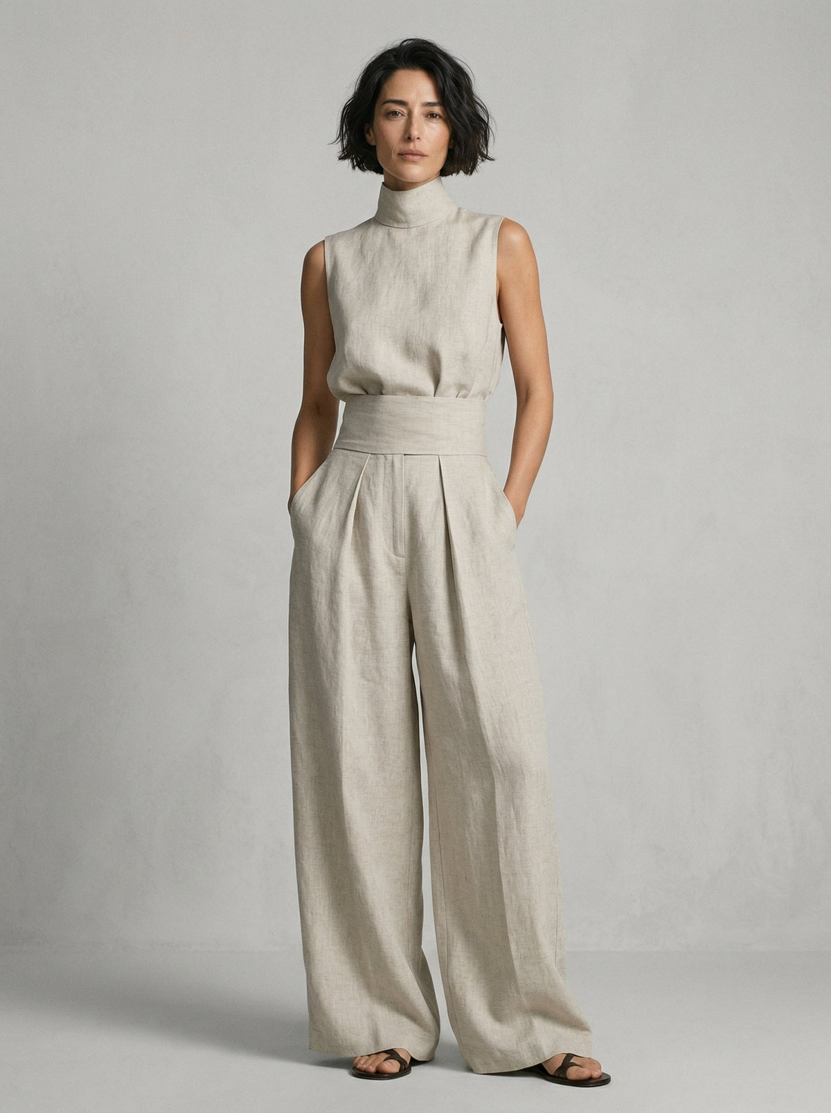 Romira Minimalist Sleeveless Set