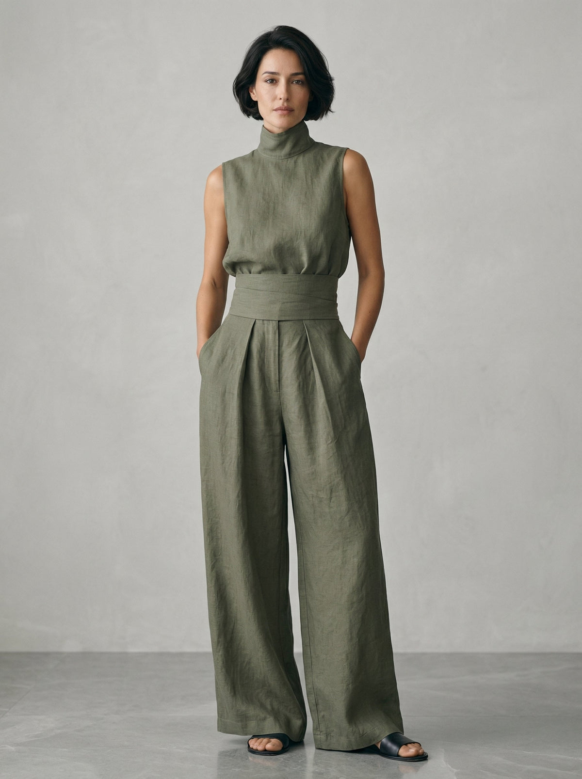 Romira Minimalist Sleeveless Set