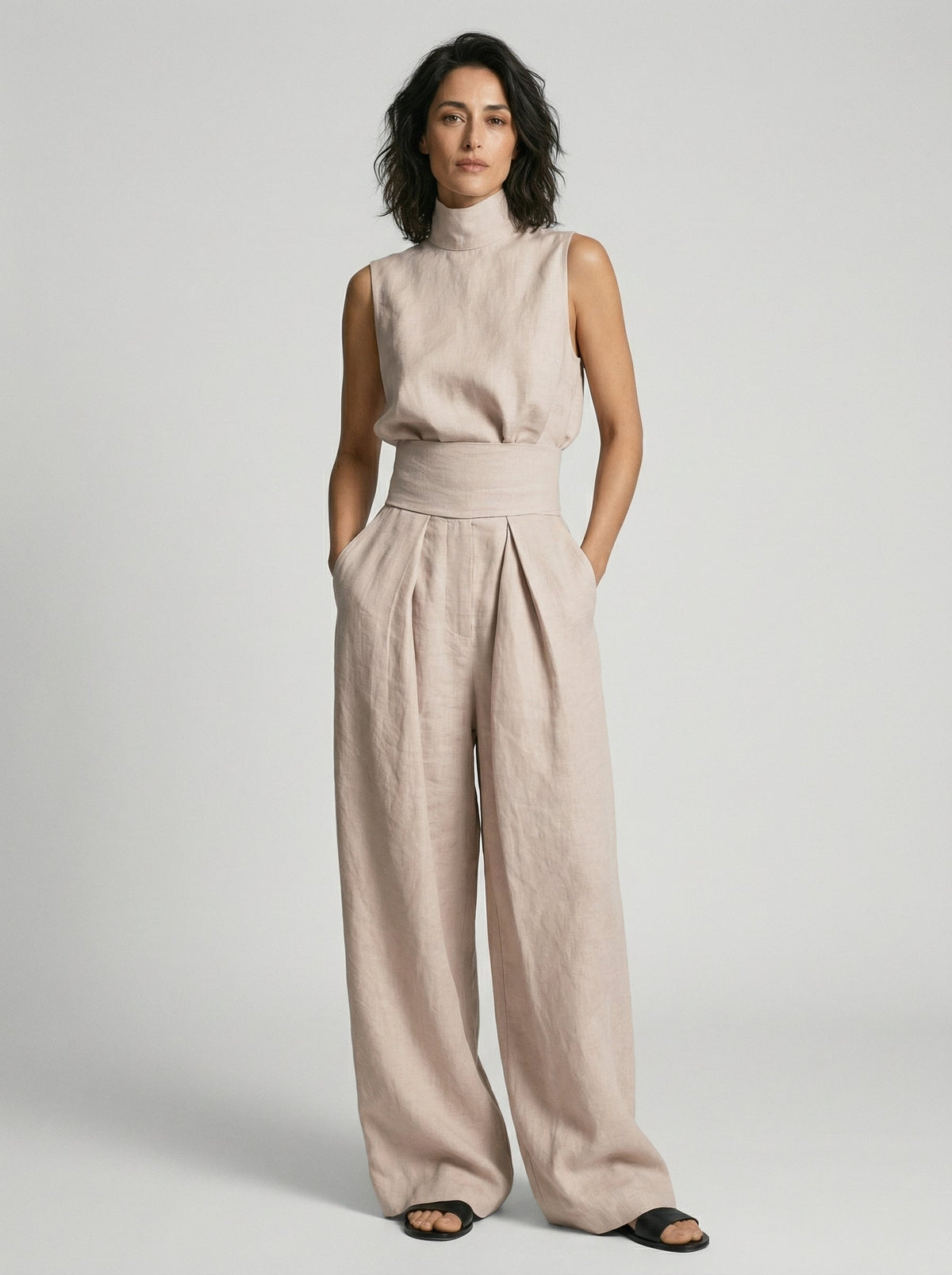 Romira Minimalist Sleeveless Set