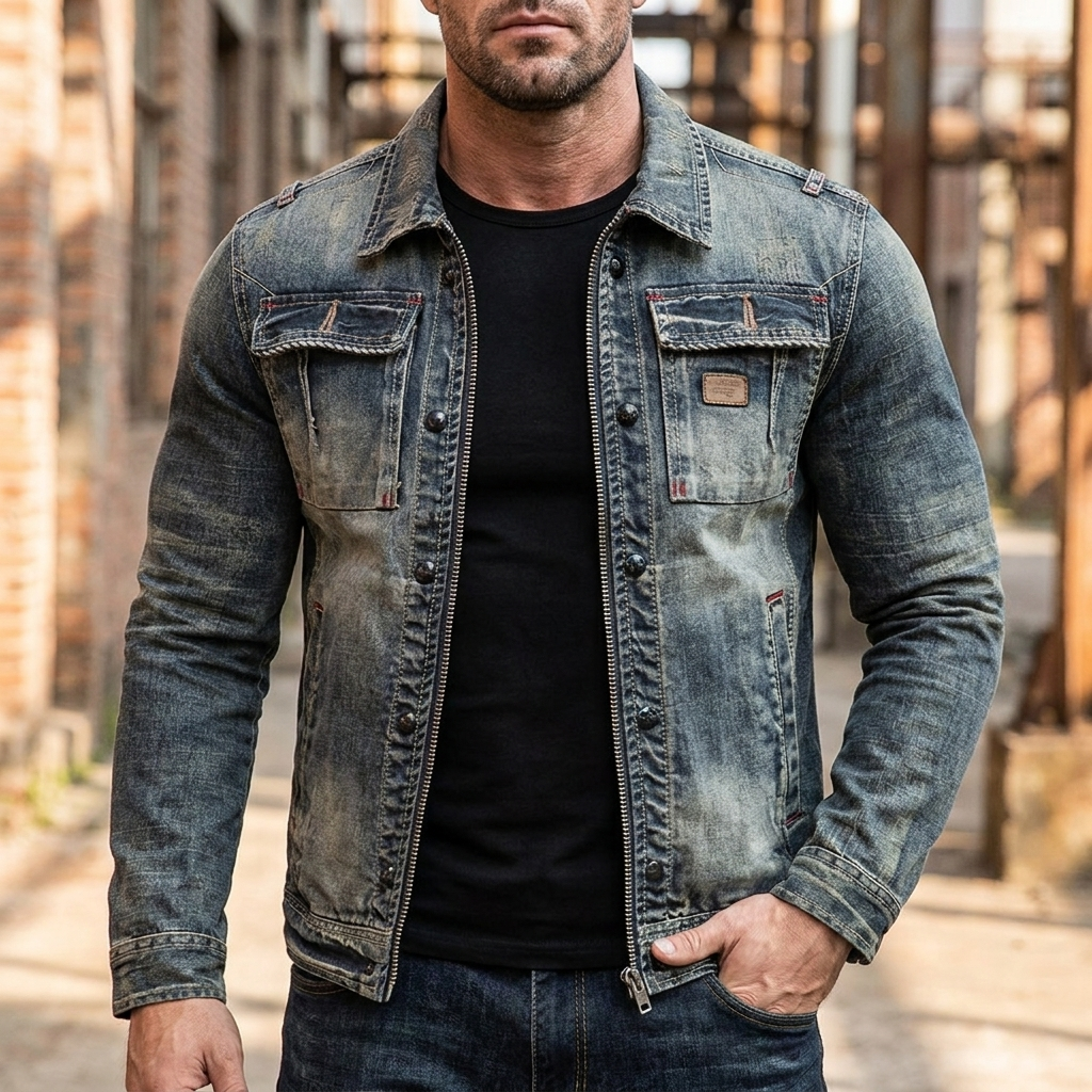 Dalston Structured Denim Jacket