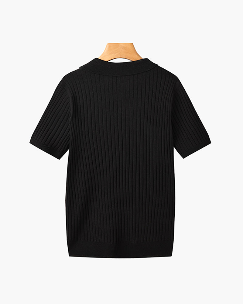 Chester Textured Knit Polo