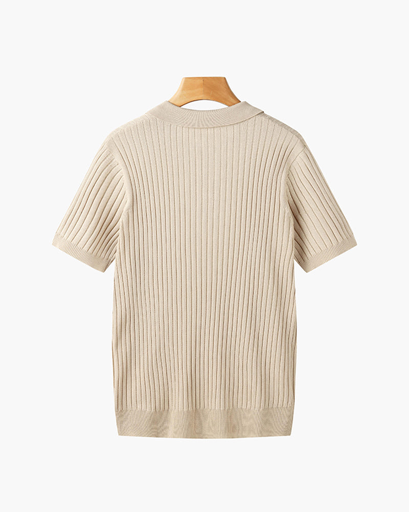 Chester Textured Knit Polo