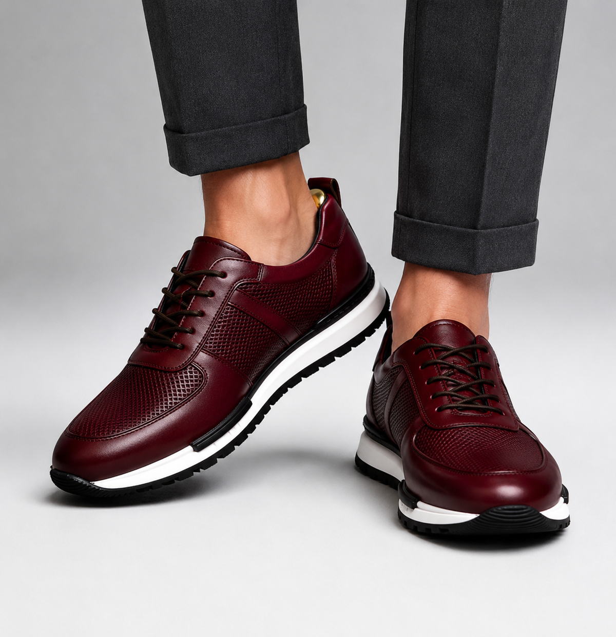 Daniel Refined Leather Sneakers
