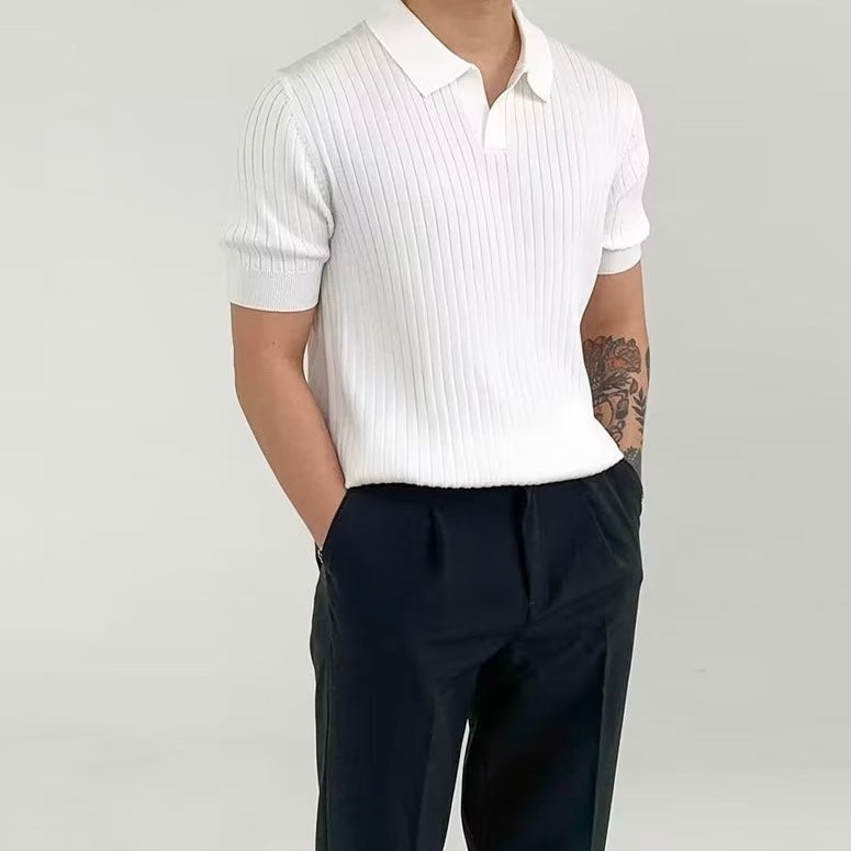 Chester Textured Knit Polo