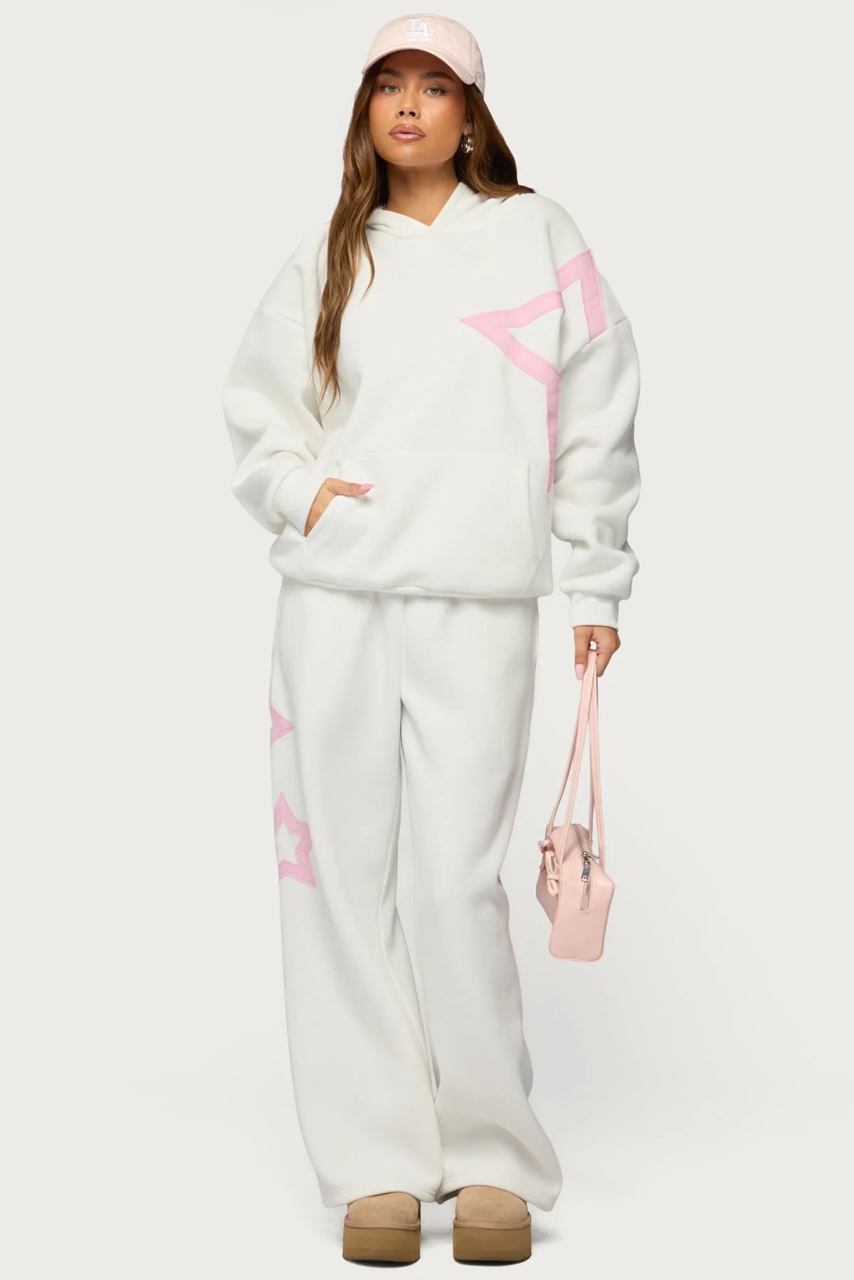 Stella Star-Patch Hoodie & Jogger Set