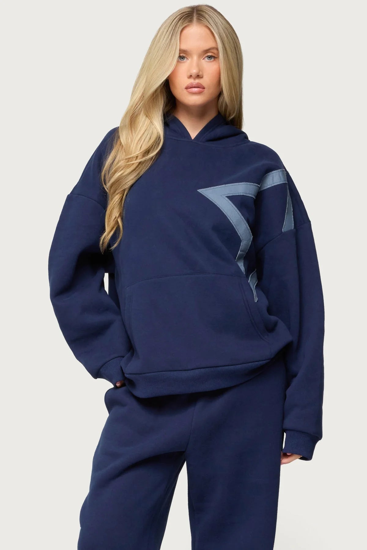 Stella Star-Patch Hoodie & Jogger Set