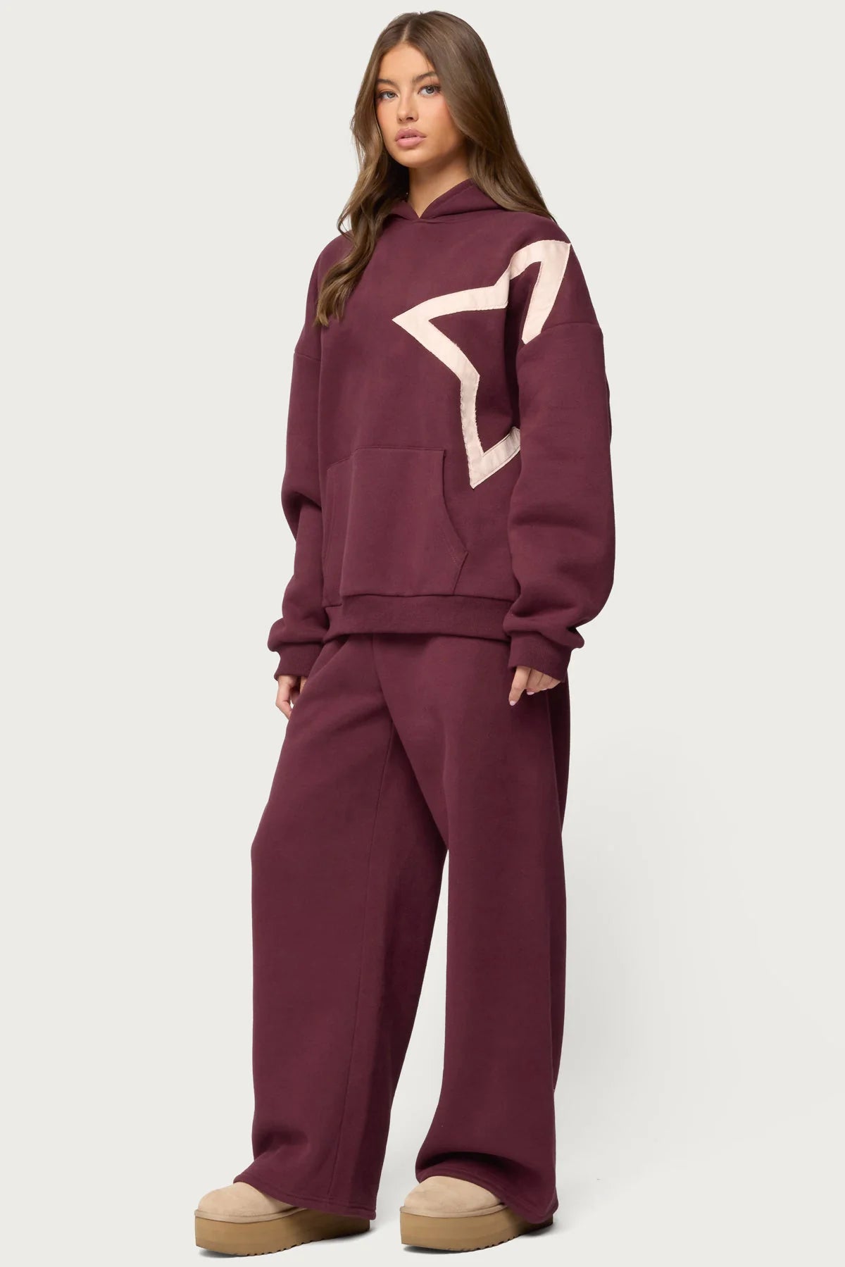 Stella Star-Patch Hoodie & Jogger Set