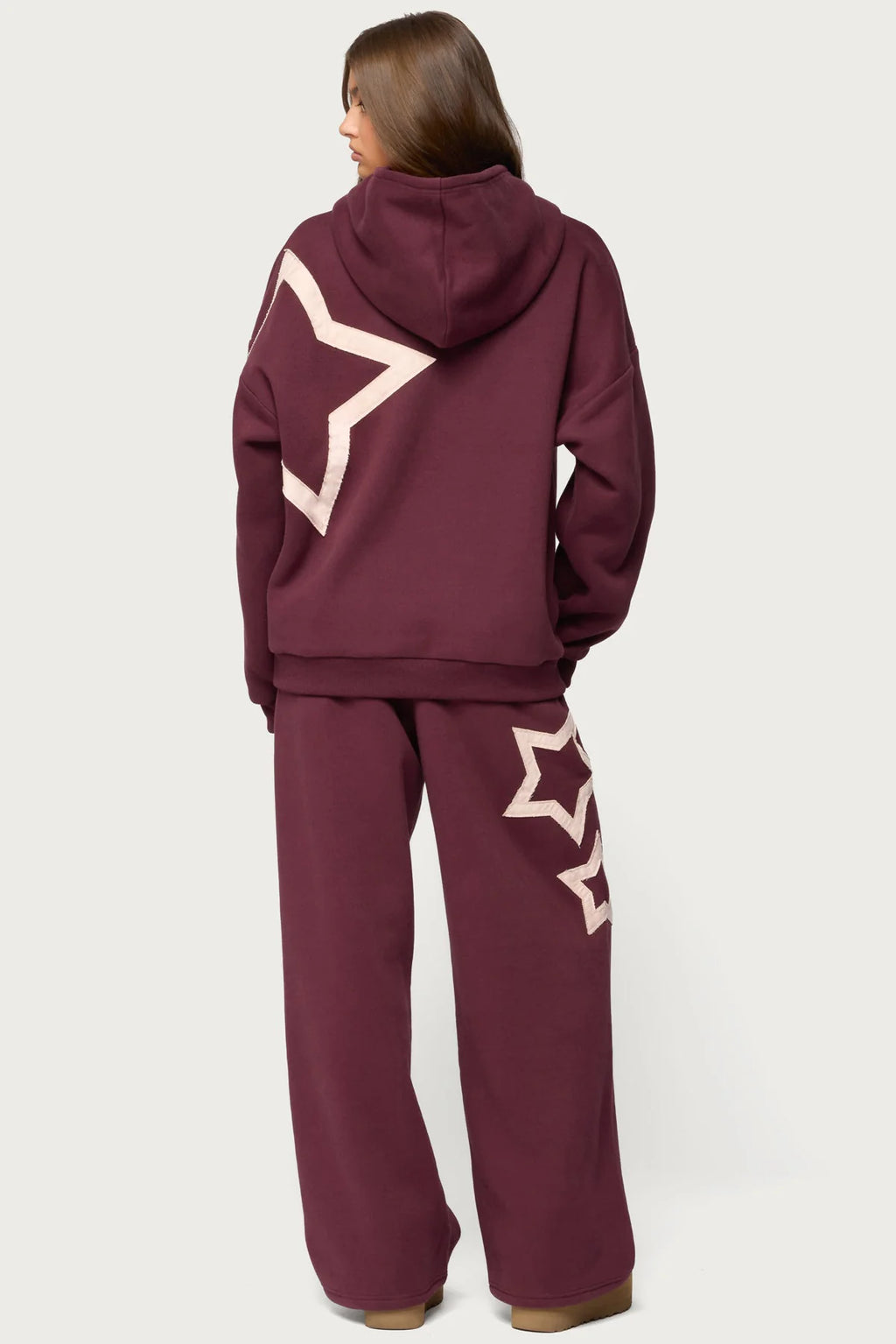 Stella Star-Patch Hoodie & Jogger Set