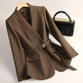 Celina Belted Tailored Jacket