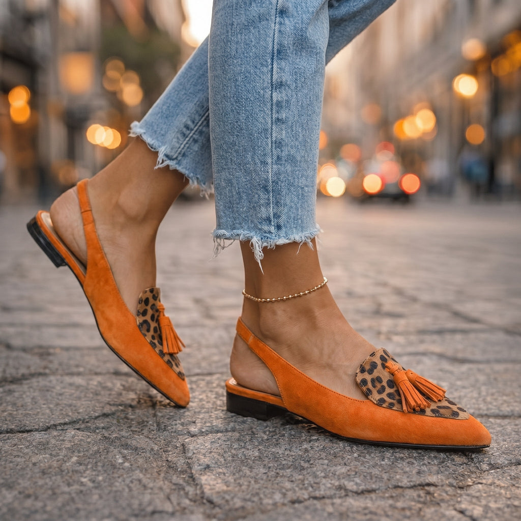 Elise Strappy Tassel Sandals