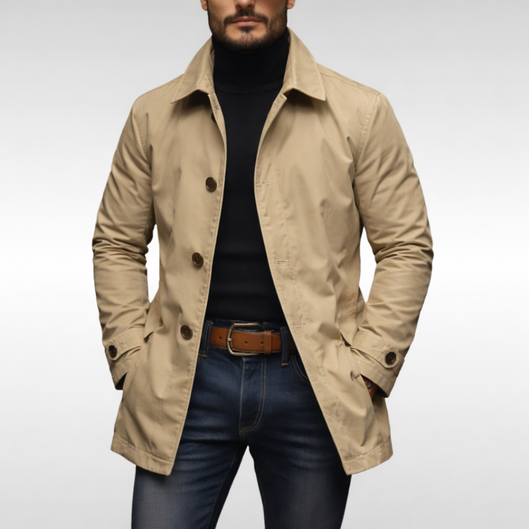 Aldric Refined Men's Overcoat