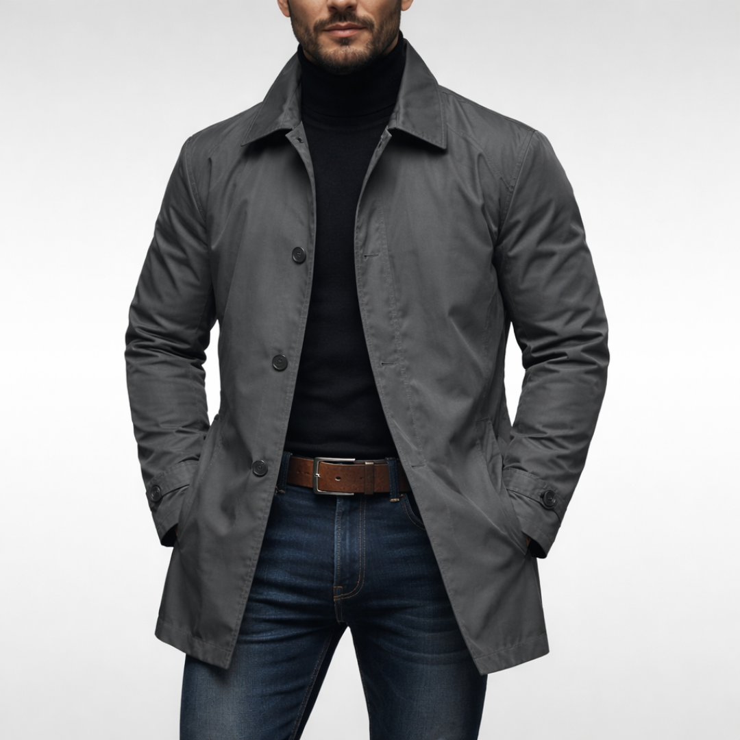 Aldric Refined Men's Overcoat