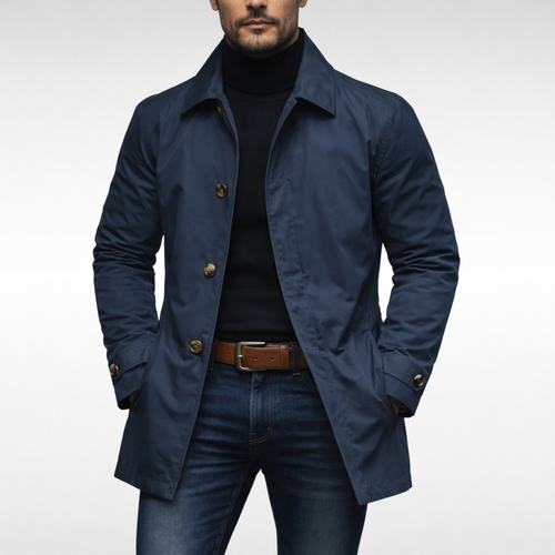Aldric Refined Men's Overcoat