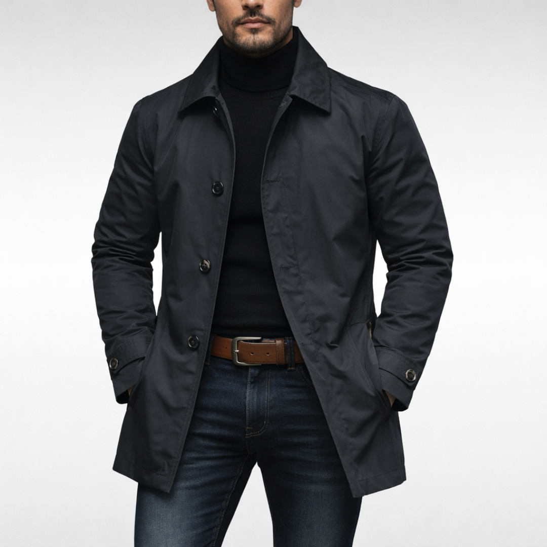 Aldric Refined Men's Overcoat