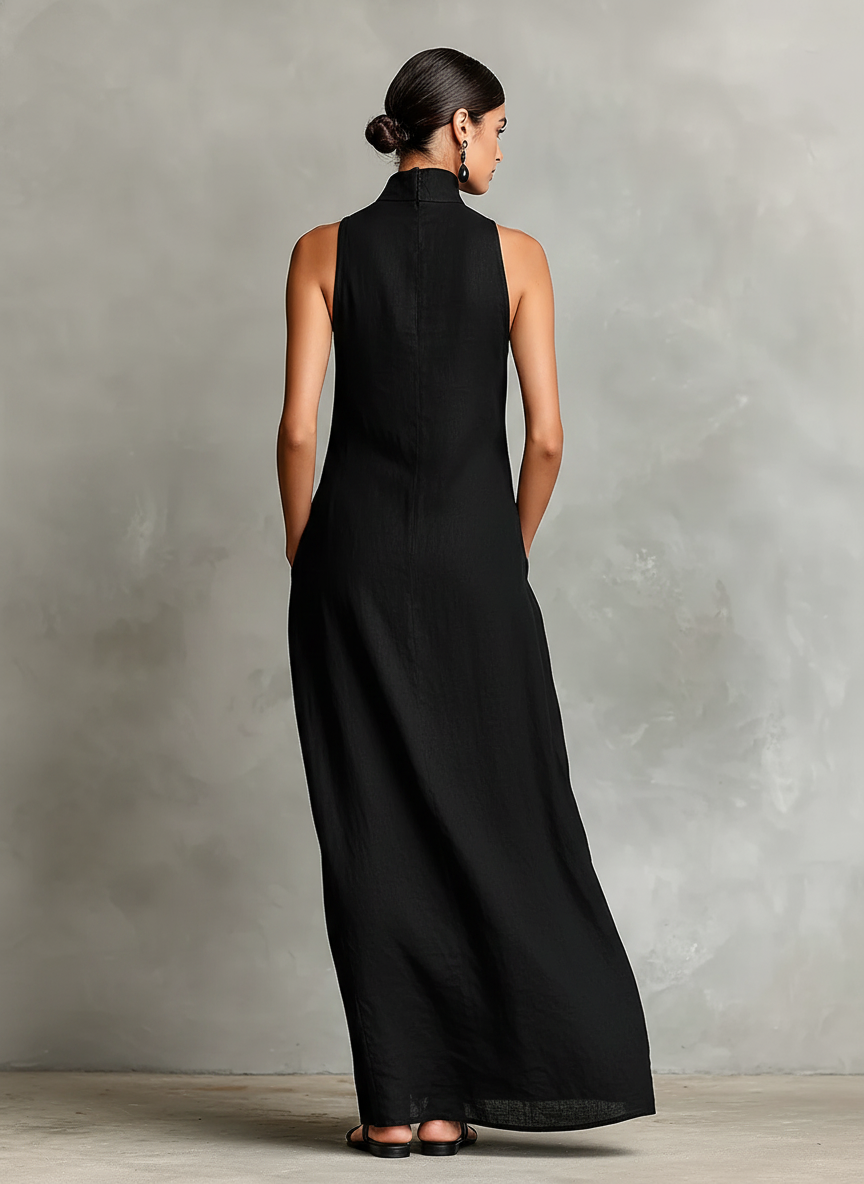 Imeria Halter Maxi Dress