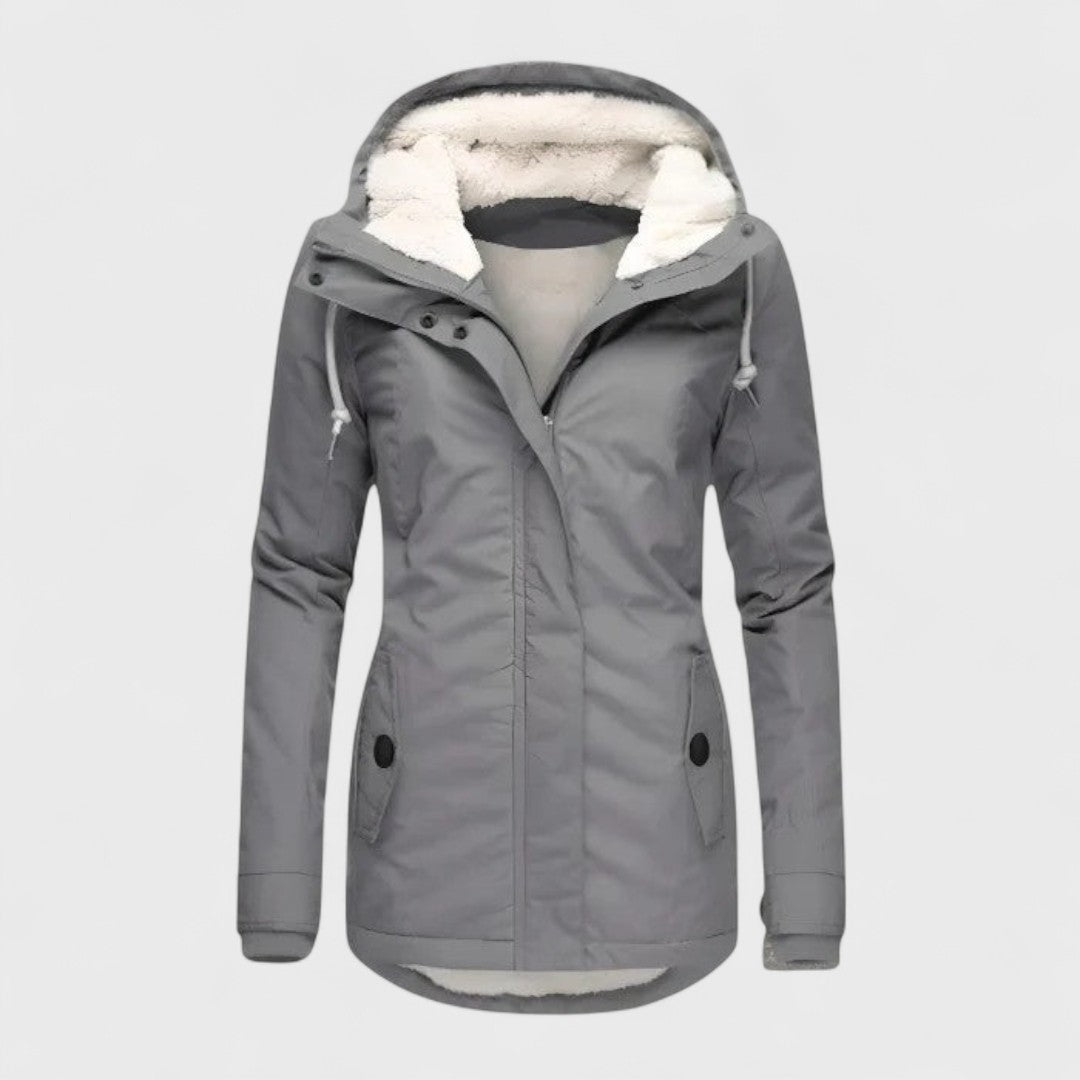 Anelia Waterproof Hooded Winter Coat