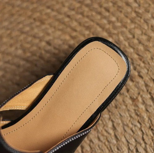 Sierra Genuine Leather Mules