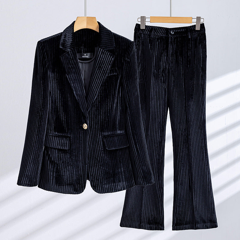Odessa Corduroy Blazer & Trouser Set