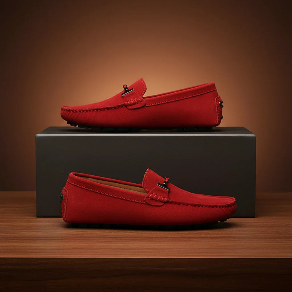 Steven Refined Leather Loafers