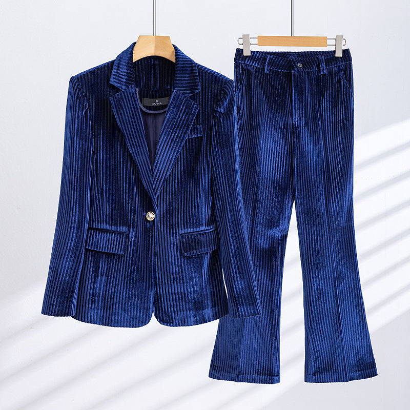 Odessa Corduroy Blazer & Trouser Set