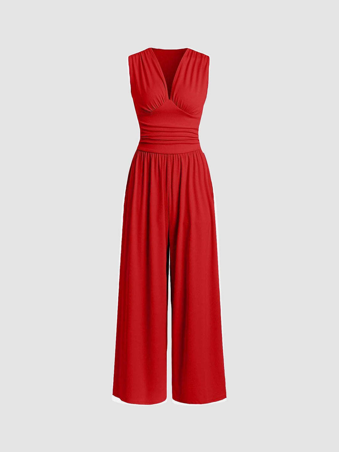 Donna Sleeveless Wide-Leg Jumpsuit