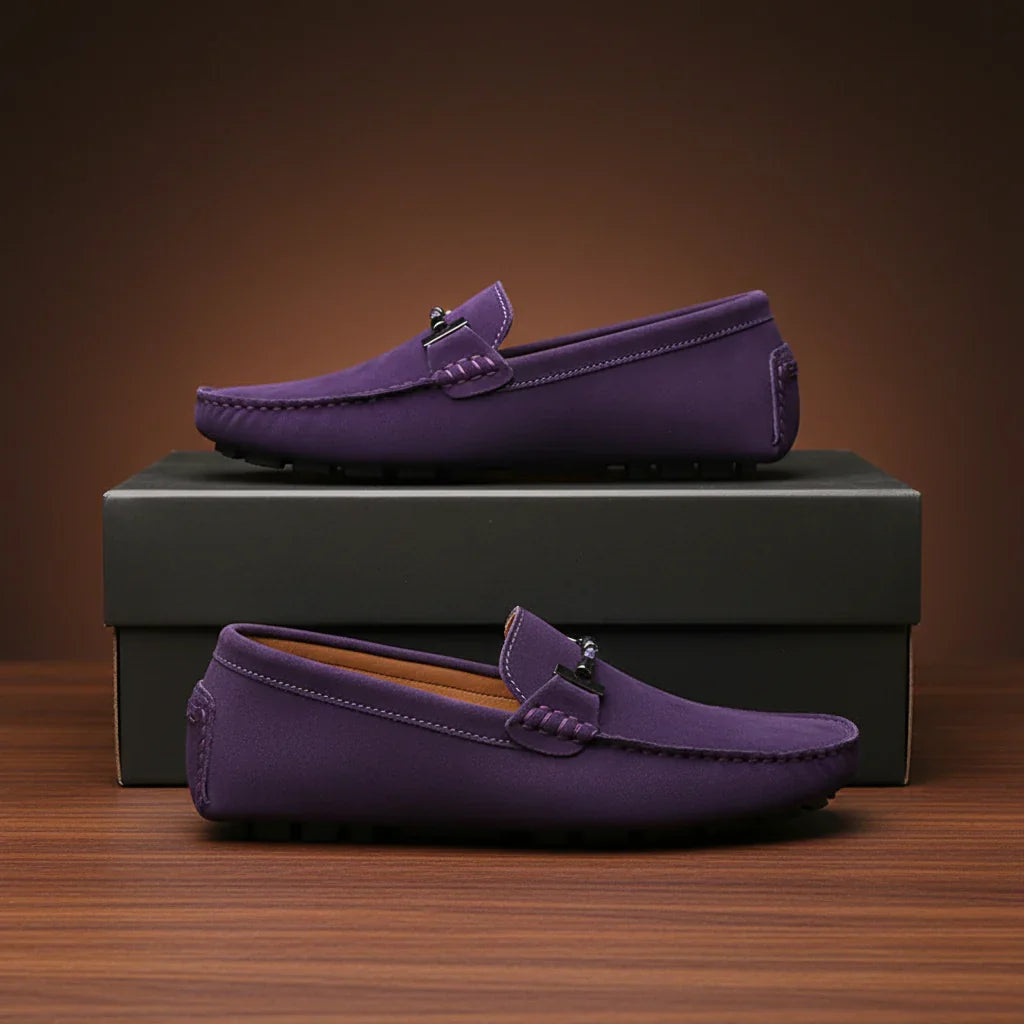 Steven Refined Leather Loafers