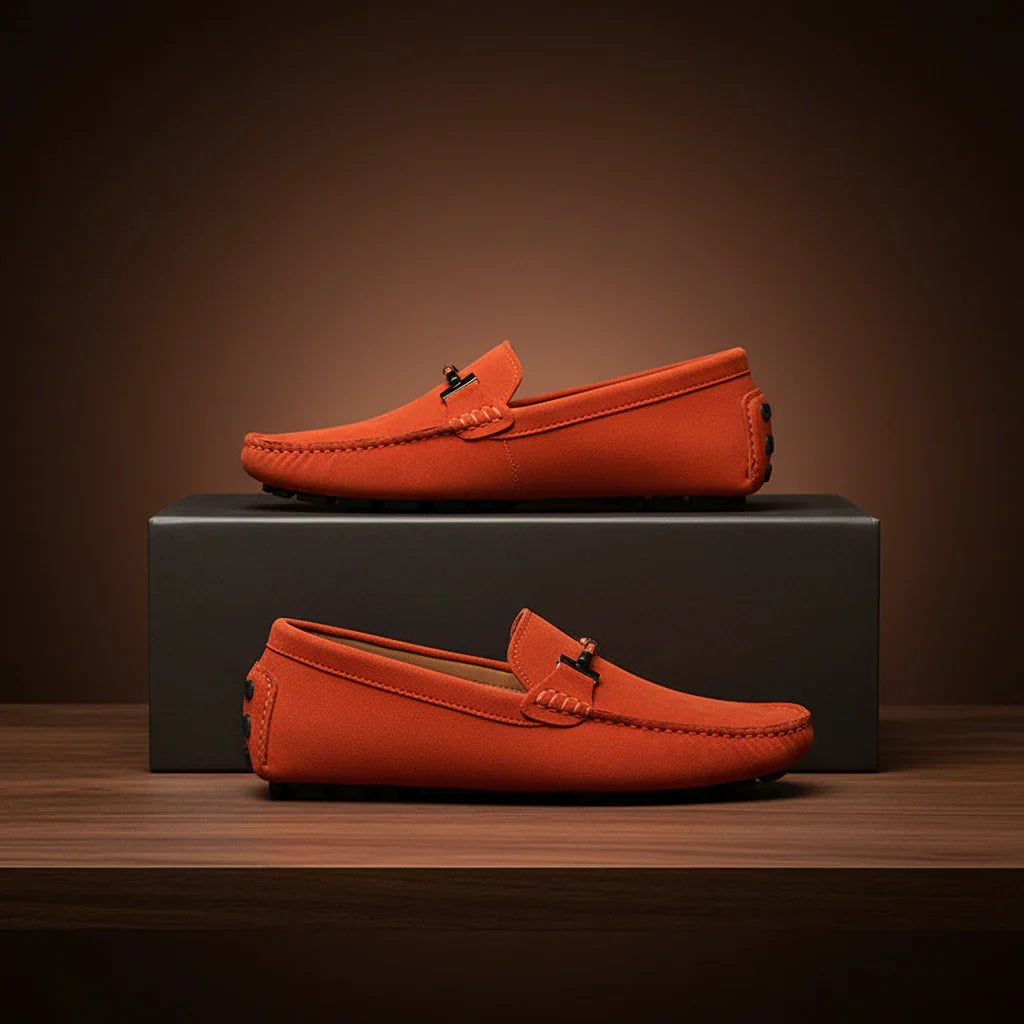 Steven Refined Leather Loafers