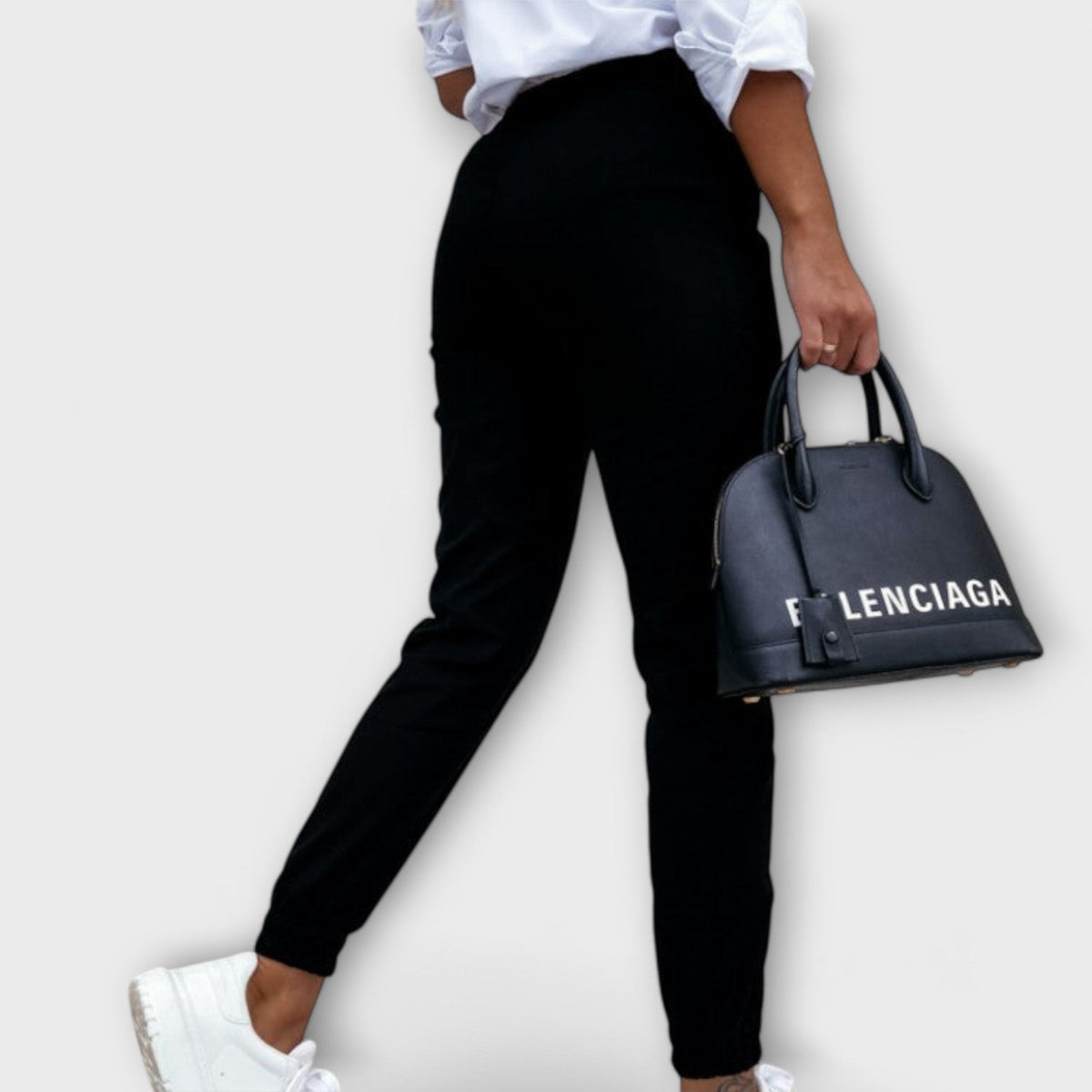 Malia Straight-Leg Stretch Trousers