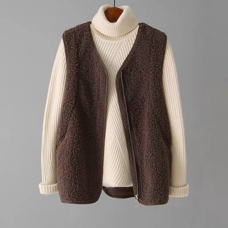 Alara Sherpa Fleece Vest