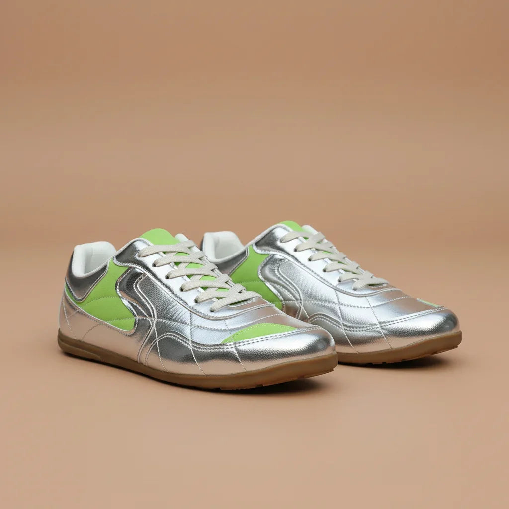 Ottavia Metallic Slingback Flats