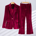 Odessa Corduroy Blazer & Trouser Set