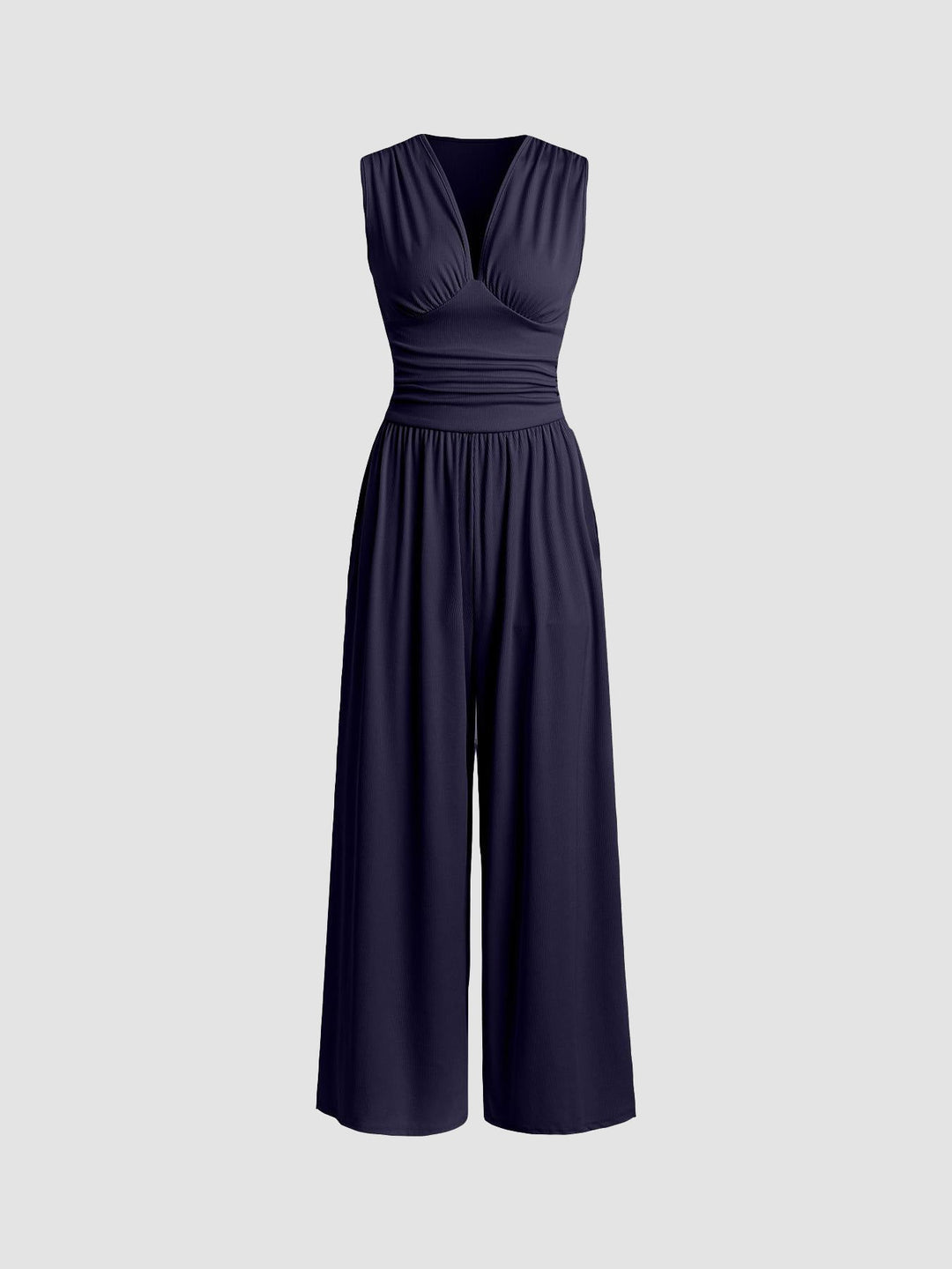 Donna Sleeveless Wide-Leg Jumpsuit