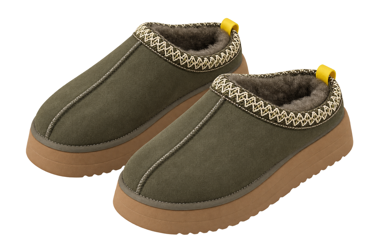 Camille Cosy Platform Mules
