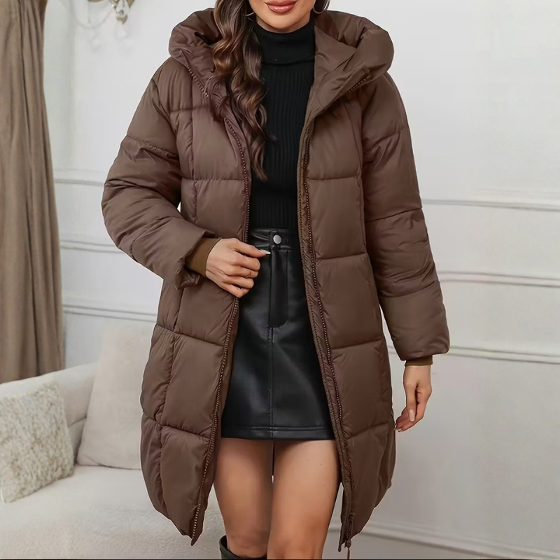 Camilla Hooded Lightweight Winter Coat