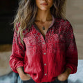 Rania Bohemian Print Blouse