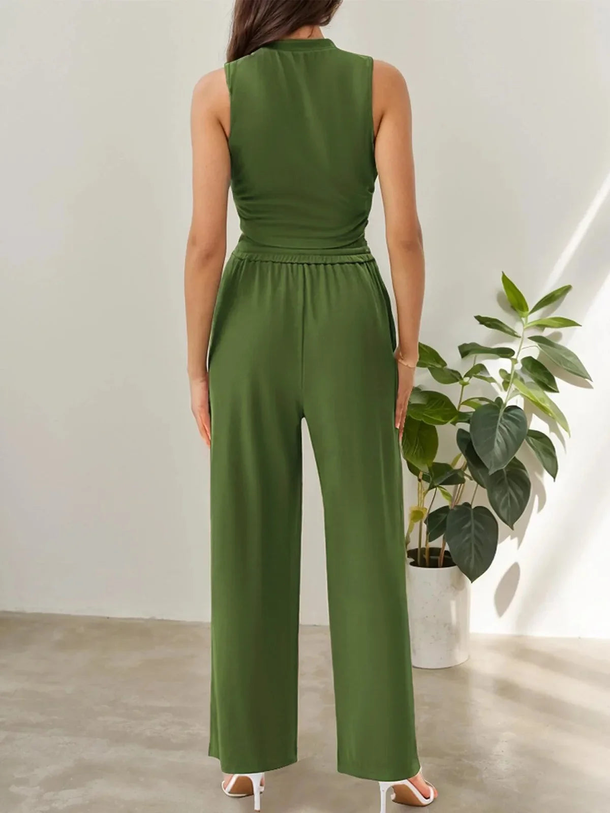 Sonia Casual Two-Piece Trouser Set
