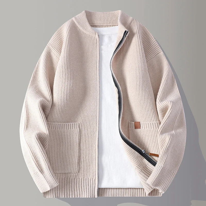 Adrian Knit Bomber Jacket