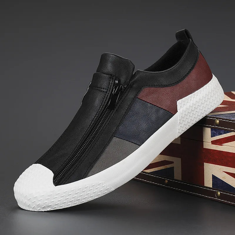 Andres Handcrafted Leather Sneakers